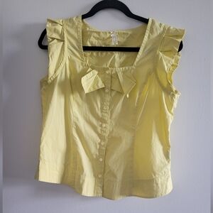 Lapis cotton size medium yellow shirt